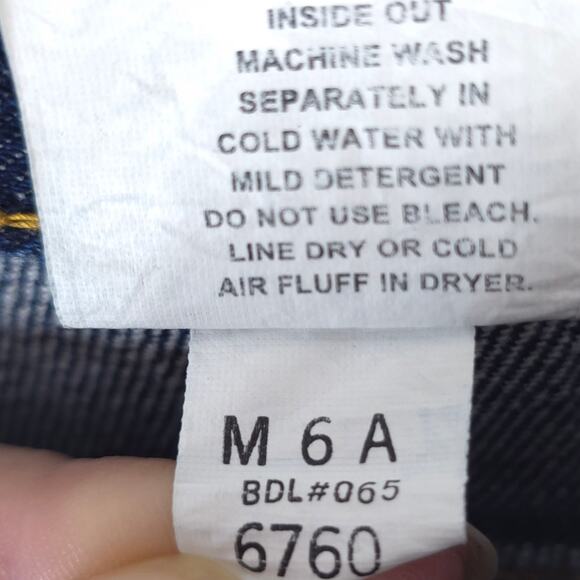 Cruel Girl Jeans Women 5R (28x32) Slim Blue Riding Jeans Mid Rise Dark Wash NWOT - Picture 10 of 14